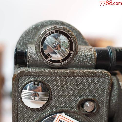 8毫米8mm电影胶片摄影机3镜头【古董影像器材收藏】_第4张_7788陶瓷